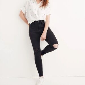 MADEWELL 9" Mid-Rise Skinny Jeans size 26